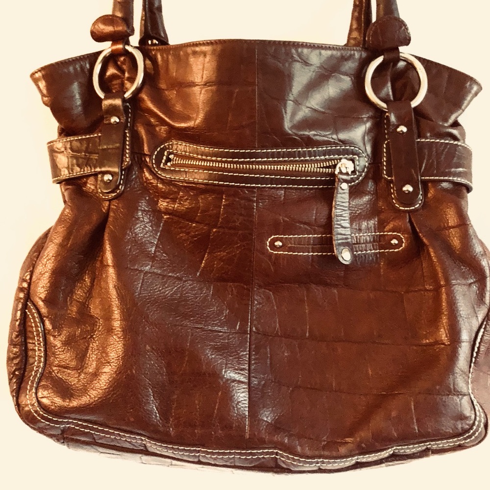 Leather Makowsky Bag!